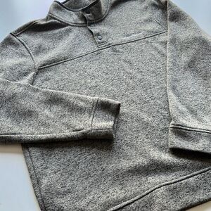 Eddie Bauer Radiator Mock 1/4 Button Pullover Sweatshirt Sz. XL